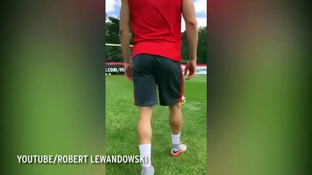 Lewandowski vendado