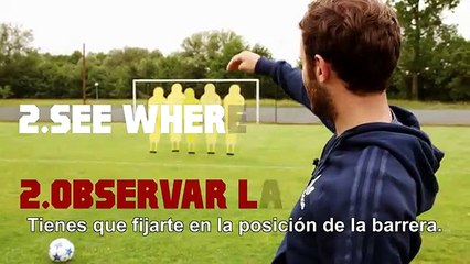 Gosta de praticar futebol? Juan Mata ensina-o a marcar livres