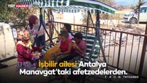 Alevlerin arasından kurtulan kardeşlere Kızılay'dan yardım eli