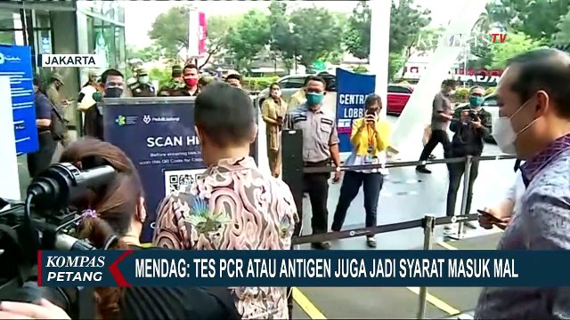 Mall Resmi Dibuka, Pengunjung Wajib Tunjukkan Sertifikat Vaksin