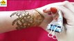 Back hand Arabic Floral mehndi design -  indo Arabic मेहदी design for beginners - Habiba Mehndi Art