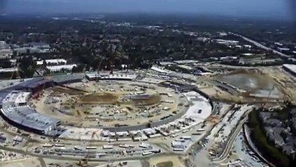 Novas filmagens mostram estado da sede da Apple