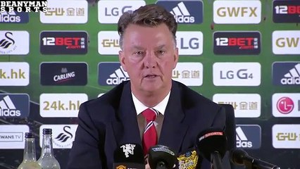 Van Gaal abandona conferência de imprensa