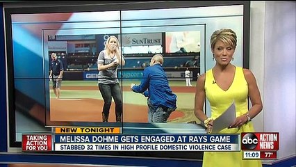 Melissa Dohme pedida em casamento