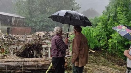 Son dakika haber | Bahçecik mevkisinde aşırı yağışlar nedeniyle sel oluştu