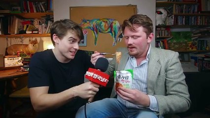 Britânicos provam prato sul-coreano. Veja as reações