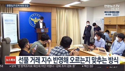 1,000억대 '선물거래 도박' 적발…43명 검거