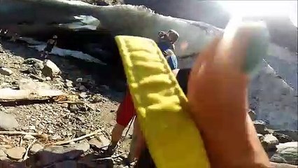 Caverna de gelo colapsa parcialmente em Washington