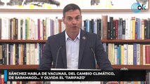 Sánchez habla de vacunas, del cambio climático, de Saramago... y olvida el 'tarifazo'