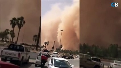 Tempestade de Areia na Arábia Saudita