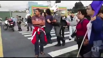 Violência policial a jovens marca dias de protestos no Brasil