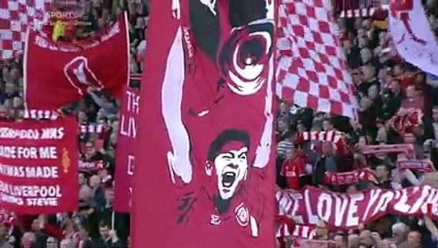 Gerrard despede-se de Anfield ao som de You’ll never Walk alone