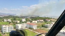 Manavgat ilçesinde orman yangını çıktı