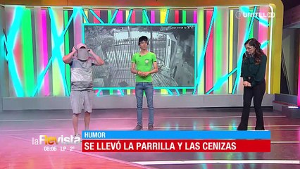 Humor: Propietario de parrilla robada aclara que solo intentaban llevarla a una fiesta