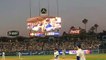 Beijo homossexual nas câmaras de beijos no Estádio dos Dodgers