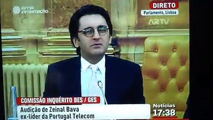 Zeinal Bava - Comissão de Inquérito