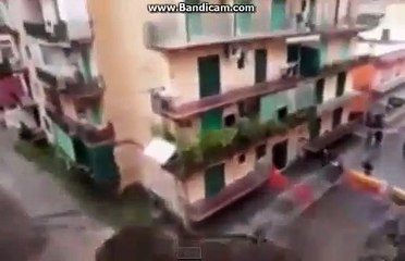 Cratera por rebentamento de conduta