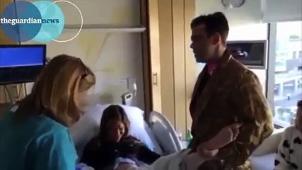 Robbie Williams partilha com os fãs o parto do segundo filho