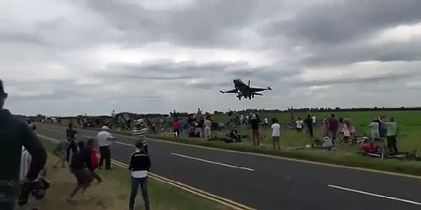 F-16 aterragem