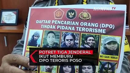 Potret Tiga Jenderal Ikut Buru DPO Teroris Poso Pimpinan Ali Kalora