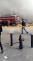 Explosão provoca colapso de prédio em Nova Iorque