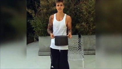 justin bieber, ice bucket challenge