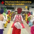 This is how India is welcoming its Olympic medallists