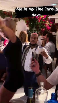 Christina Milian et M.Pokora au restaurant Opa, à Saint-Tropez.