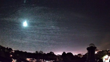 Meteor spotted over Eastbourne