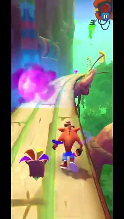 Oxide Geary Battle Run Gameplay On The Great Gate - Crash Bandicoot: On The Run!