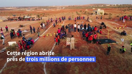 Syrie: des "Olympiades des tentes" pour les enfants des camps