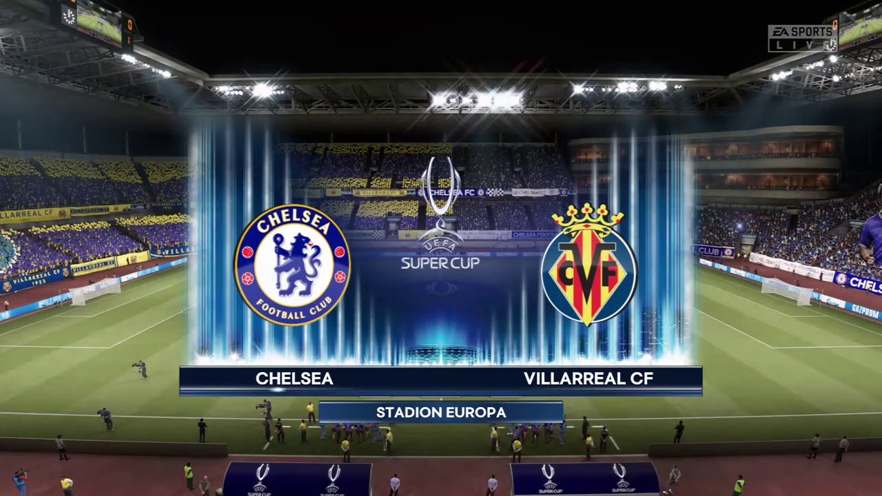 Chelsea vs Villarreal || UEFA Super Cup - 11th August 2021 || Fifa 21