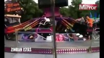 Jovens feridos em parque de diversões