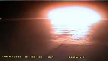 Câmara de vigilância registou momentos de terror durante queda de avião