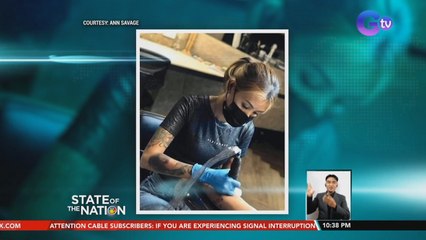 Tattoo artist, nakipag-barter ng serbisyo kapalit ng gamit ng mga anak | SONA