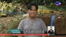 Lalaking may sakit sa balat, muling kinumusta ng GMA Kapuso Foundation matapos ang mahigit 15 taon | SONA