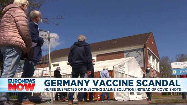 German nurse suspected of giving saline solution instead of COVID jab