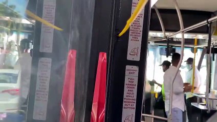 Kind-Hearted Bus Driver Helps Blind Man Cross Street