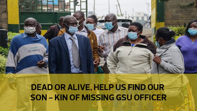 Dead or alive help us find our son - kin of missing GSU officer