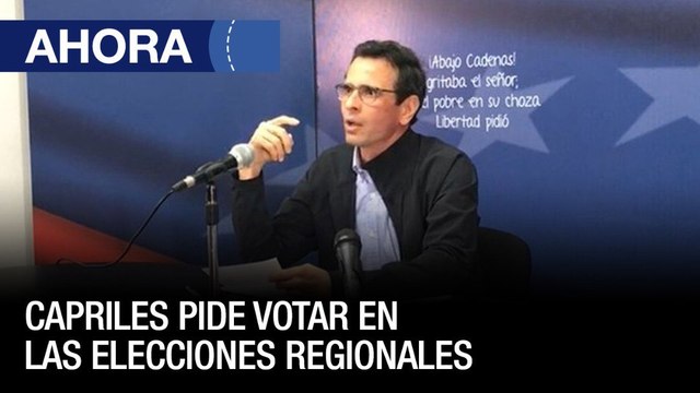 Henrique Capriles habla sobre las Negociaciones y Elecciones en Venezuela - #11Ago - Ahora