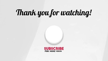 thank you for watching