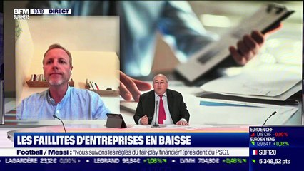 Christophe Basse (CNAJMJ) : Les faillites d'entreprises en baisse - 11/08
