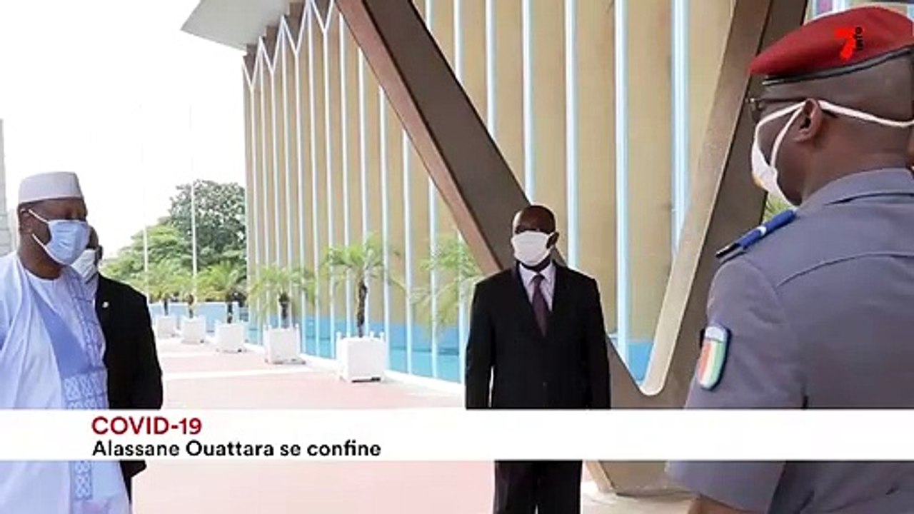 COVID 19 : Alassane Ouattara se confine