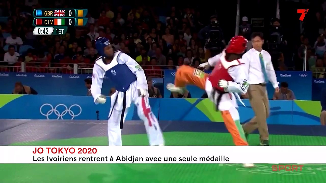 JO Tokyo 2020  : les Ivoiriens rentrent à Abidjan avec une seule médaille