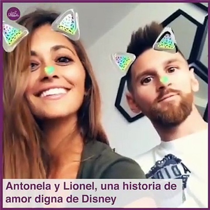 Antonela y Lionel, una historia de amor que empezó desde el colegio
