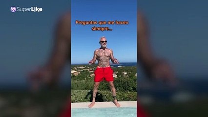 Gianluca Vacchi se le midió y respondió las preguntas que más le hacen