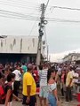 Invasão de venezuelanos em Pacaraima, Roraima, fugindo de Maduro