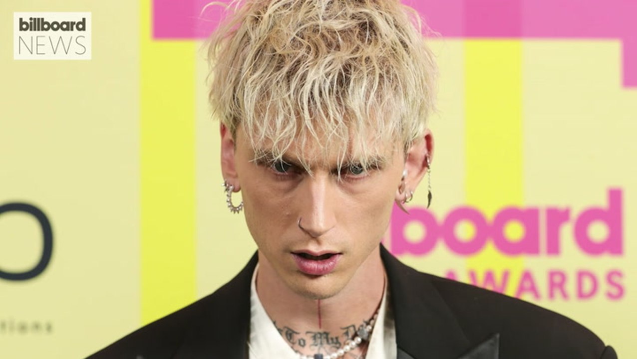 Machine Gun Kelly Goes Bald and Debuts Dramatic Head Tattoo | Billboard News