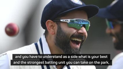 Someone will always step up for India - Kohli