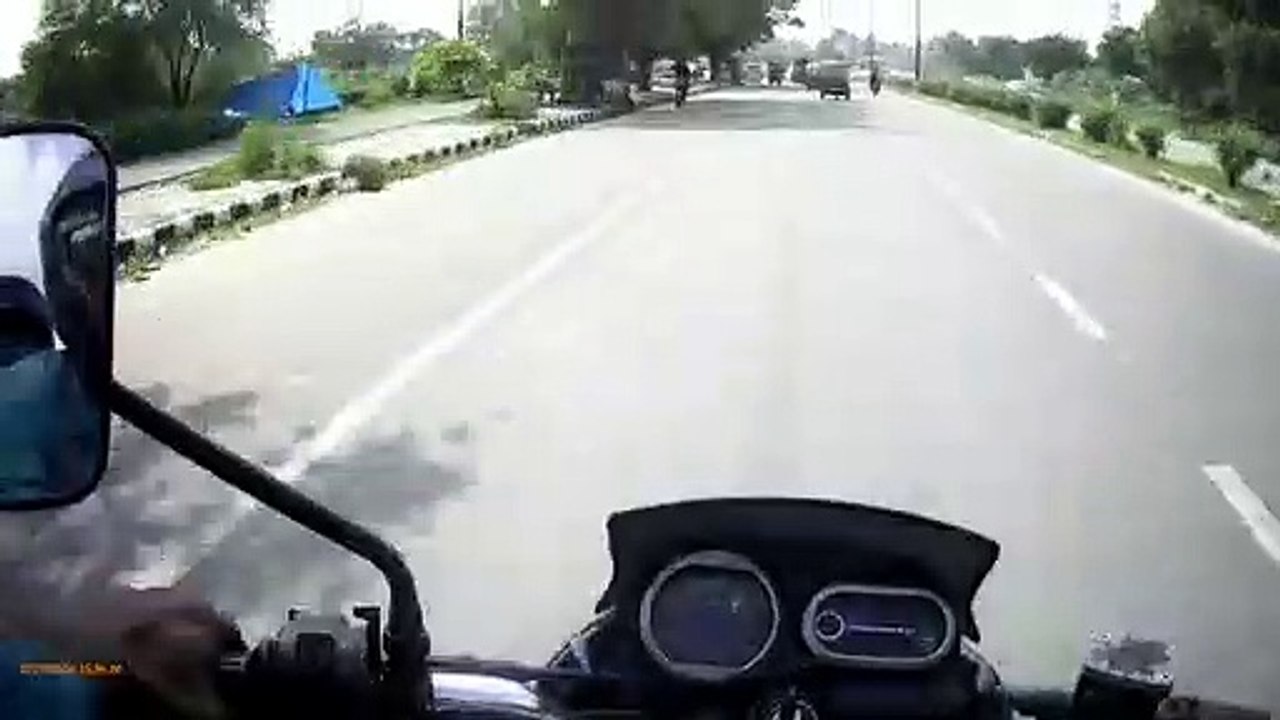 Delhi road traveling part -37